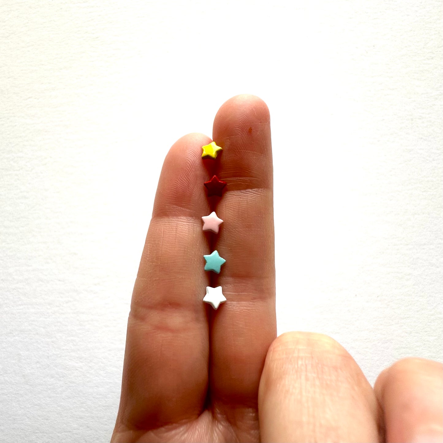 5mm Mini Metal Star Buttons