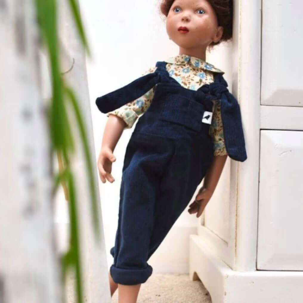 Dolls overalls sewing pattern Dolls dungarees instant Digital download PDF