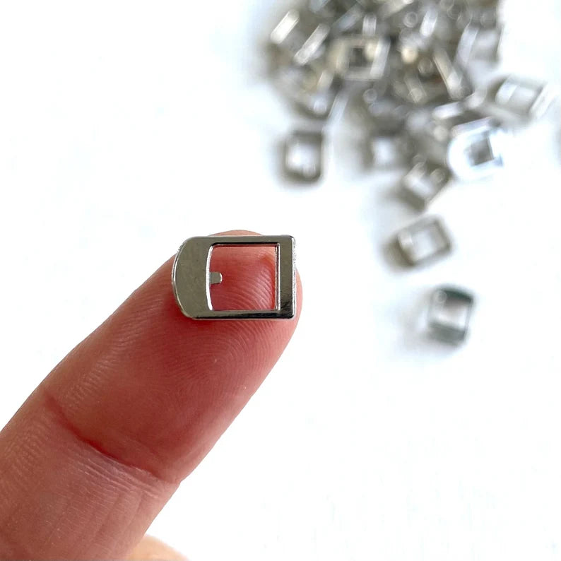 Doll belt and shoes buckles 5mm inner