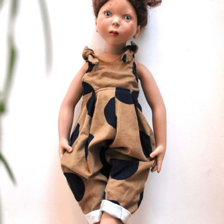 Doll sewing pattern Romper jumpsuit DIGITAL download PDF