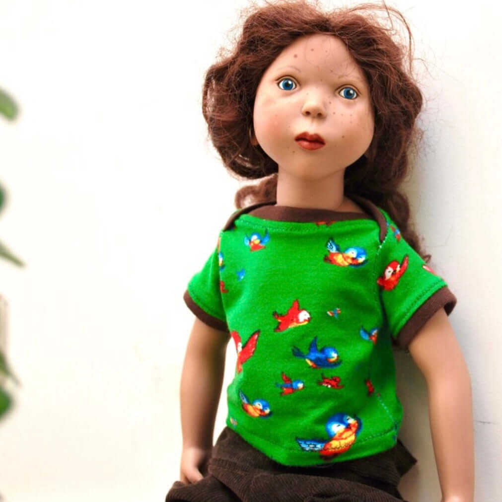 18" Doll t shirt sewing pattern instant PDF DIGITAL download