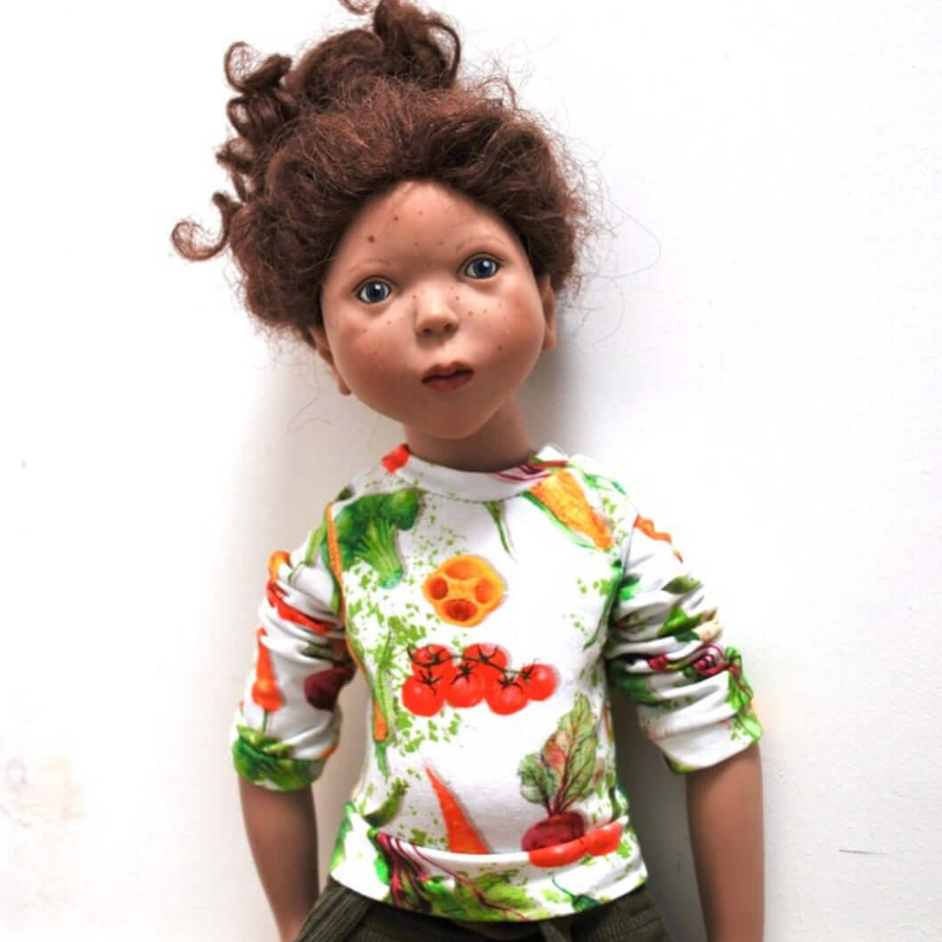18" Dolls jumper sewing pattern DIGITAL DOWNLOAD