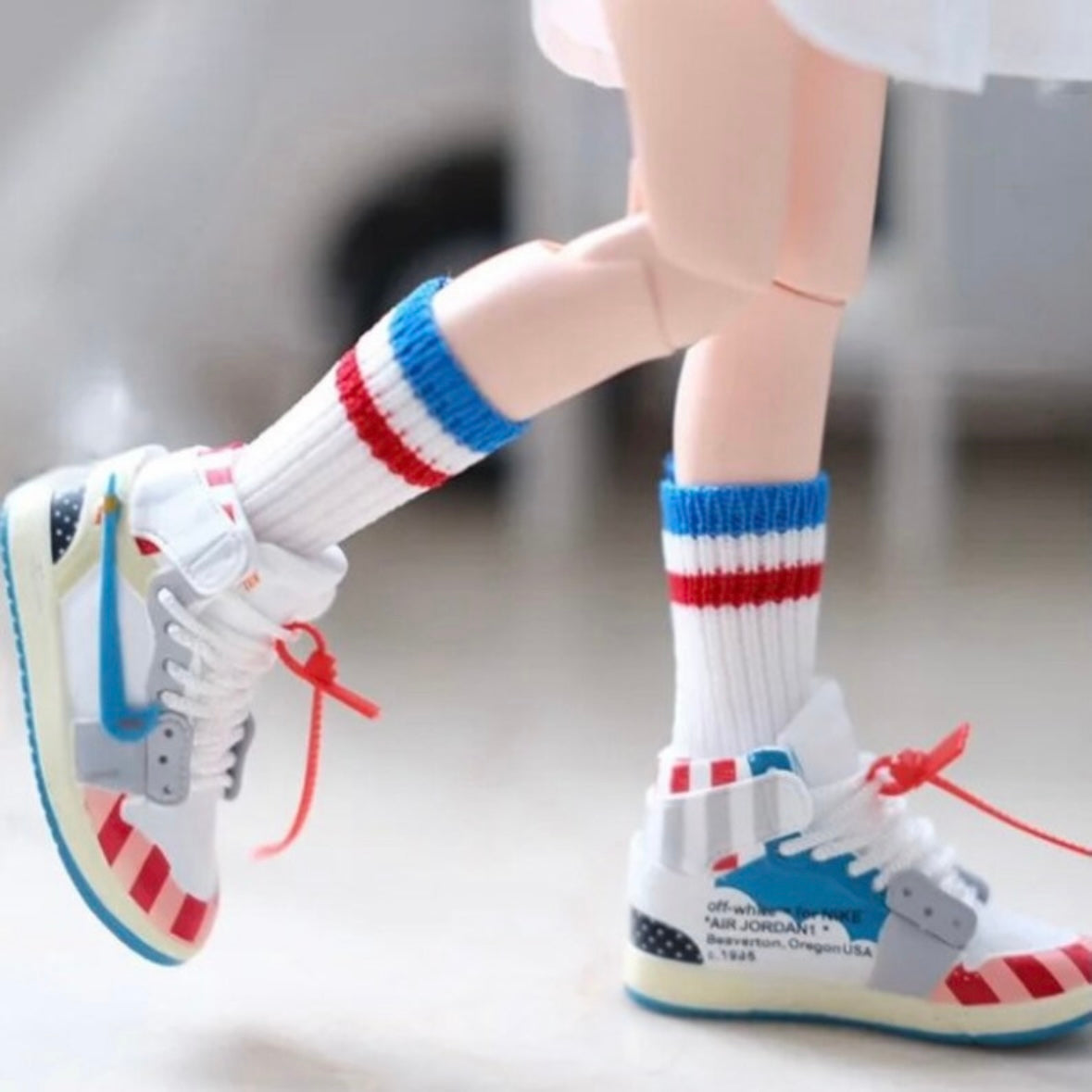 Blythe doll Socks Doll school uniform sports knee length Pullip Azone doll