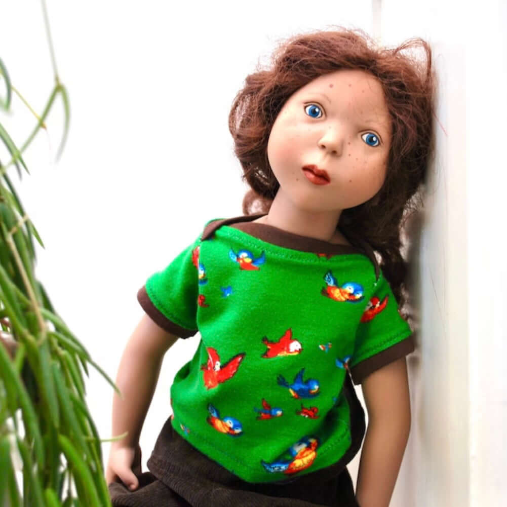 18" Doll t shirt sewing pattern instant PDF DIGITAL download
