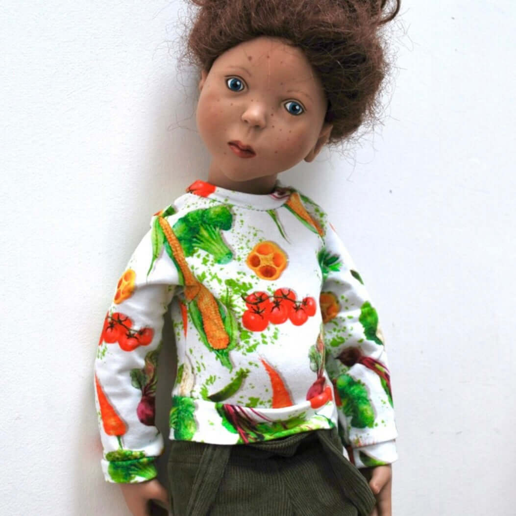 18" Dolls jumper sewing pattern DIGITAL DOWNLOAD