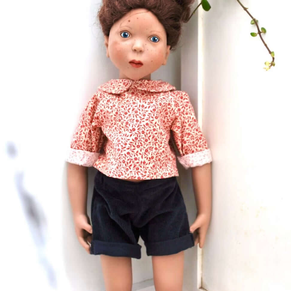 18" Doll shorts sewing pattern Simple doll shorts instant Digital download PDF