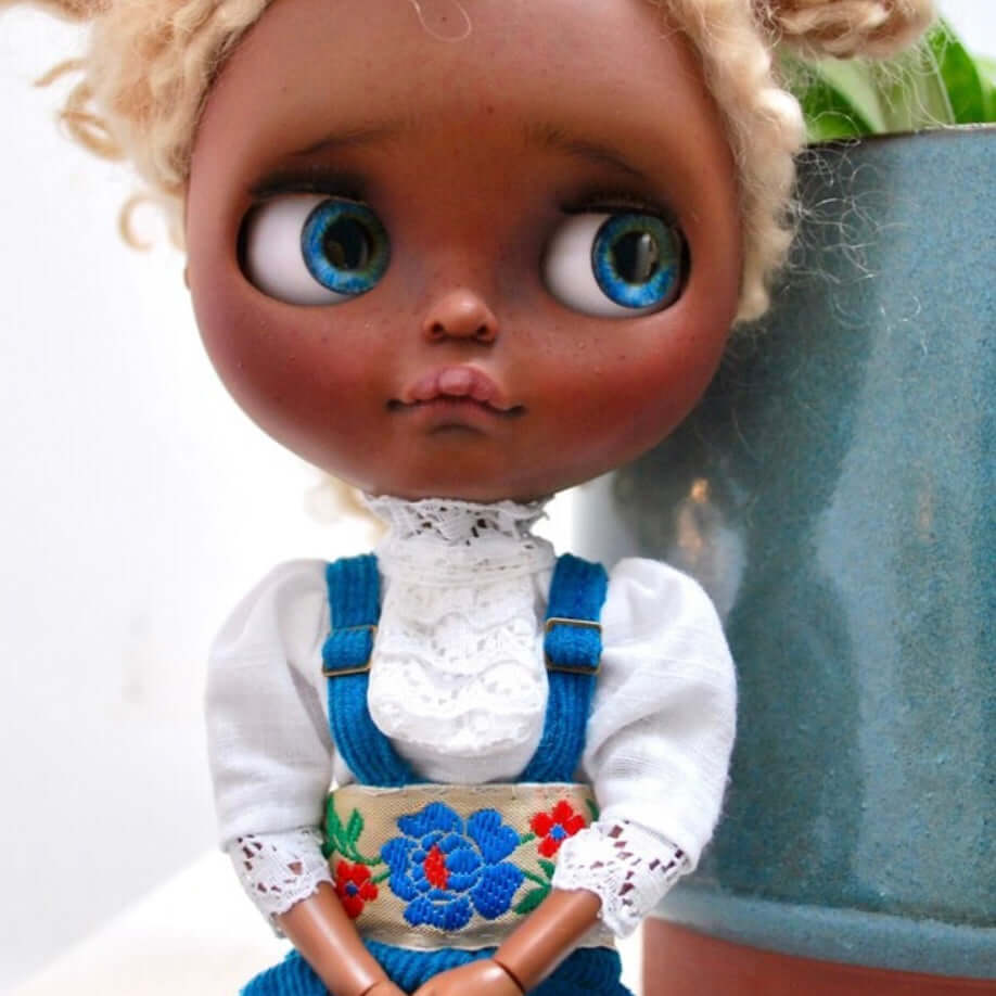 Blythe doll shirt sewing pattern instant DIGITAL download