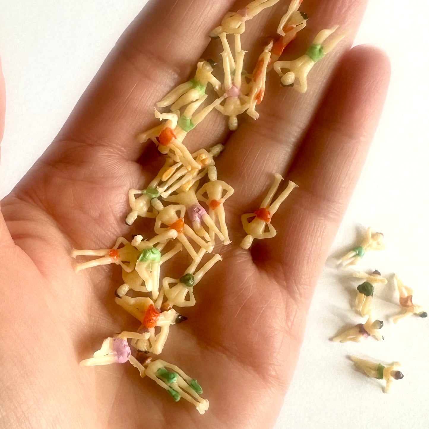 Miniature Swimming charms swim figures beach diorama