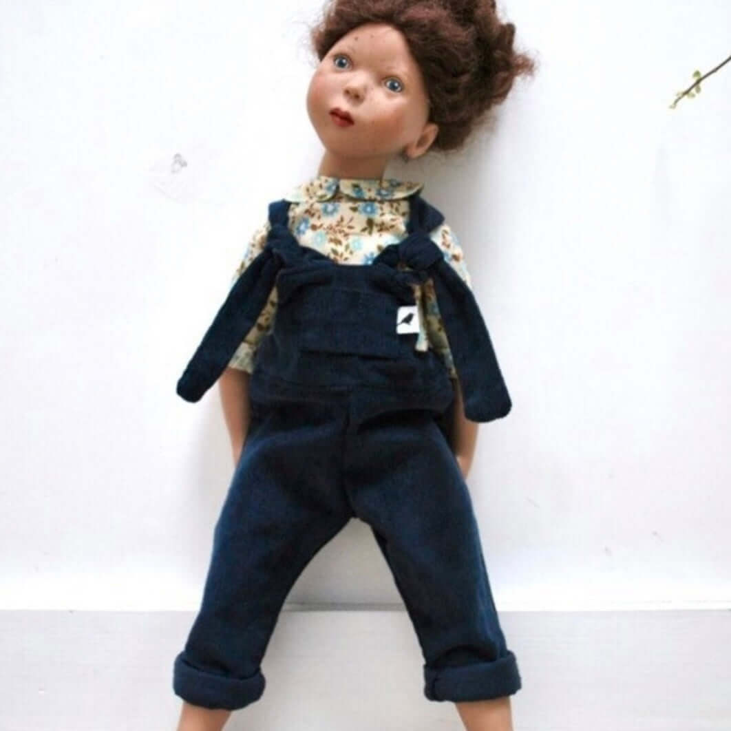 Dolls overalls sewing pattern Dolls dungarees instant Digital download PDF