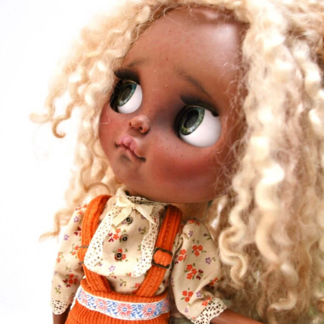 Blythe doll shirt sewing pattern instant DIGITAL download