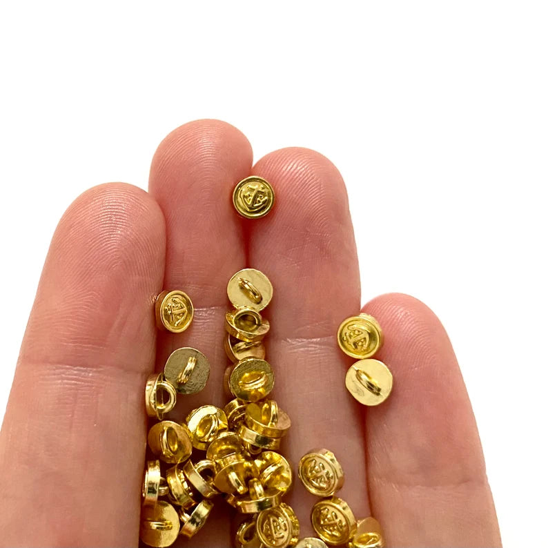 5mm buttons Anchor micro buttons metal