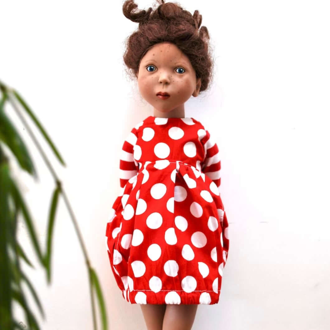 2 x doll dress patterns Digital download PDF 18” dolls mini midi short long sleeve