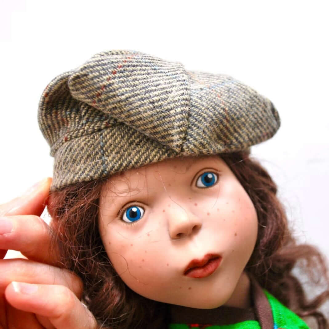 Dolls sewing pattern Beret hat pattern DIGITAL download