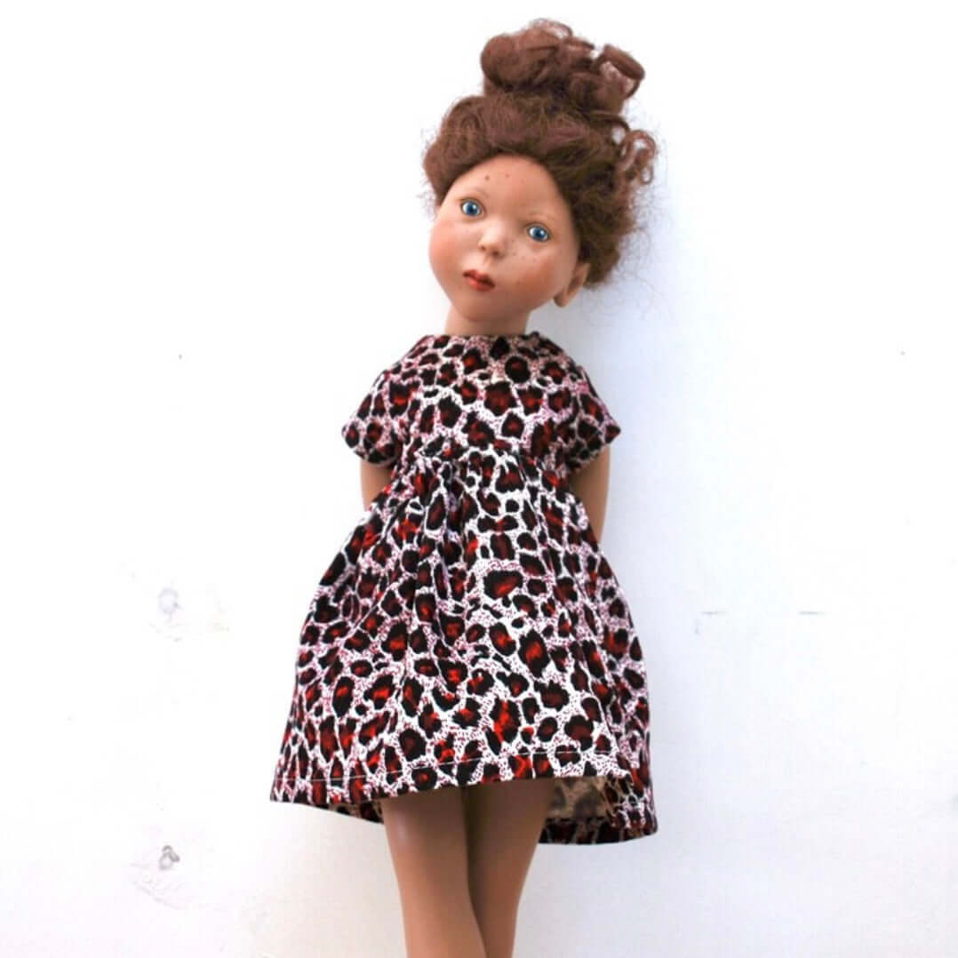 2 x doll dress patterns Digital download PDF 18” dolls mini midi short long sleeve