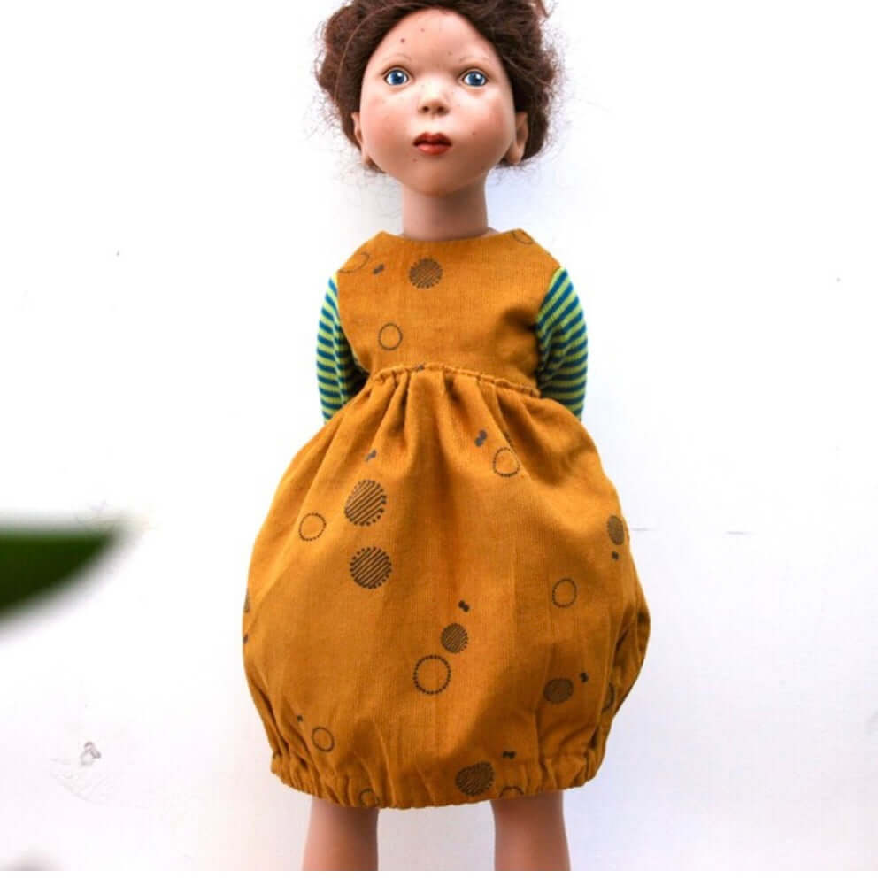 2 x doll dress patterns Digital download PDF 18” dolls mini midi short long sleeve
