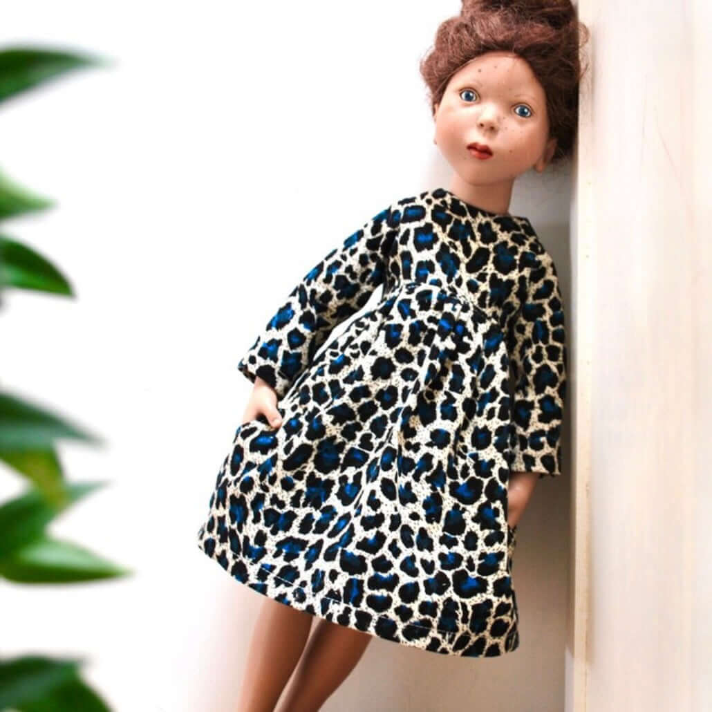 2 x doll dress patterns Digital download PDF 18” dolls mini midi short long sleeve