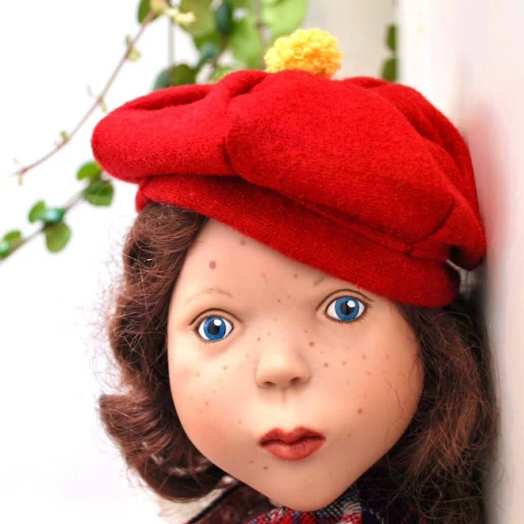 Dolls sewing pattern Beret hat pattern DIGITAL download