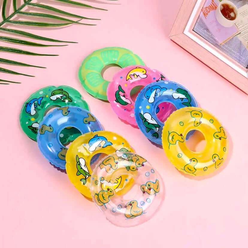 Doll swimming ring Pool inflatable 1/6 scale Blythe doll Barbie Pullip BJD dolls outfit - Blacksparrowuk