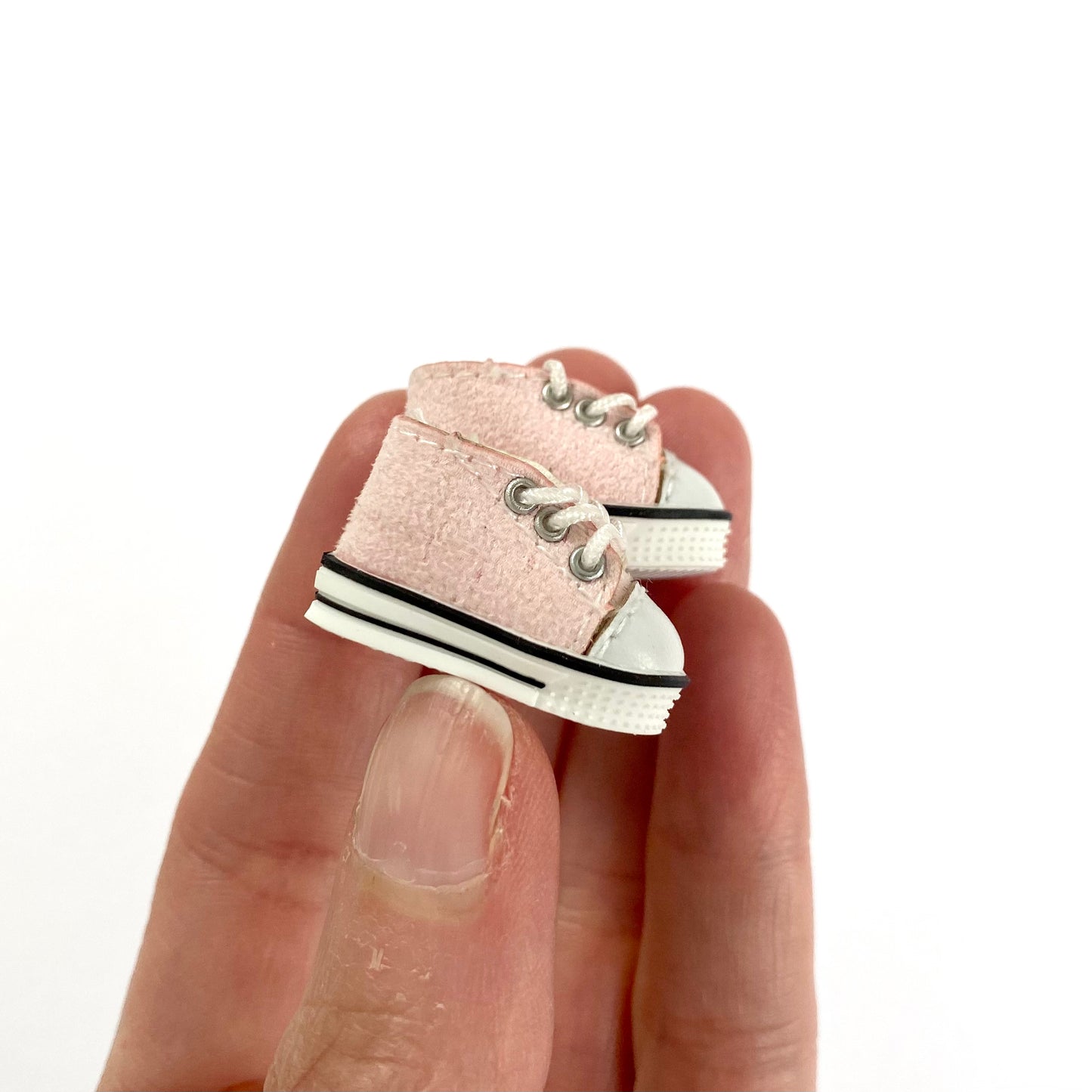 Tiny Doll trainers canvas doll shoes OB11 Vintage doll shoes 1/12 scale doll DOD Mollys Holala Gsc Ymy Obitsu - Blacksparrowuk