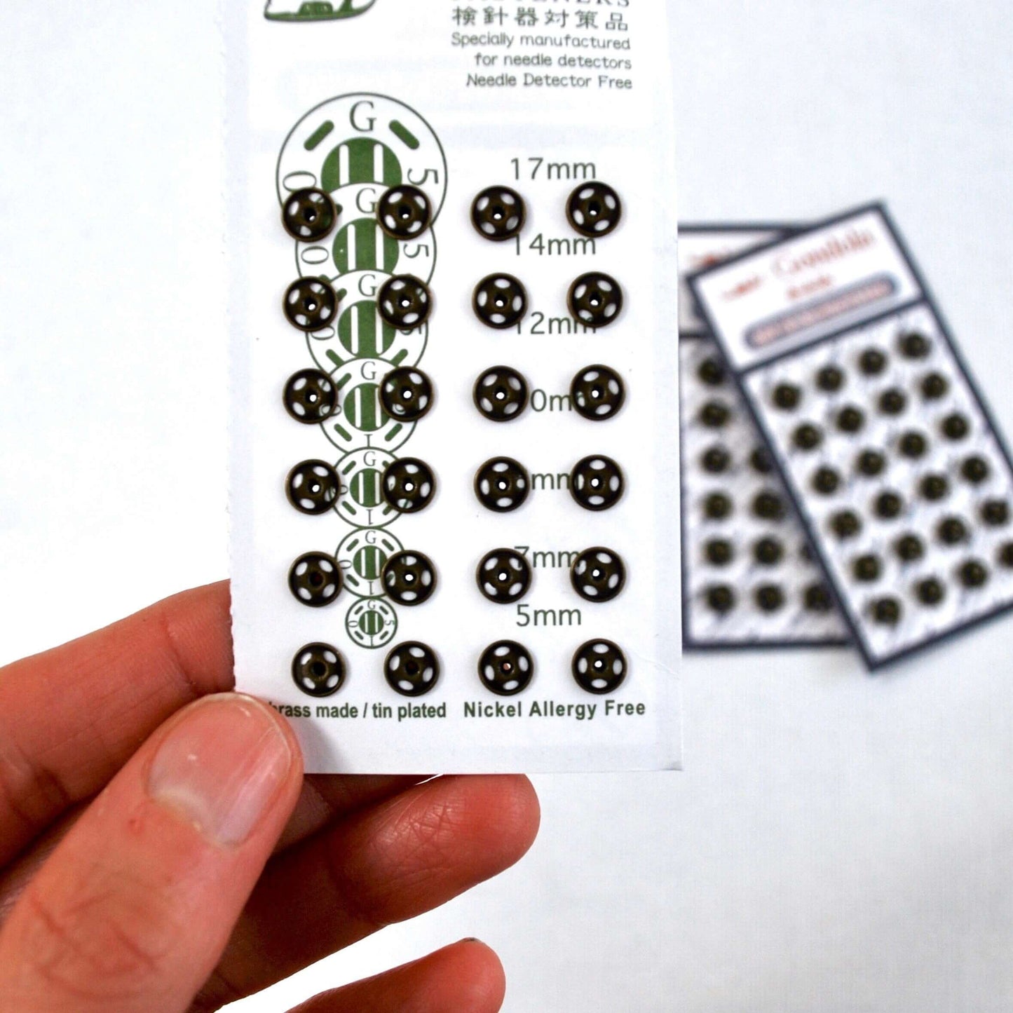 5mm snap fasteners for doll clothes - Blacksparrowuk