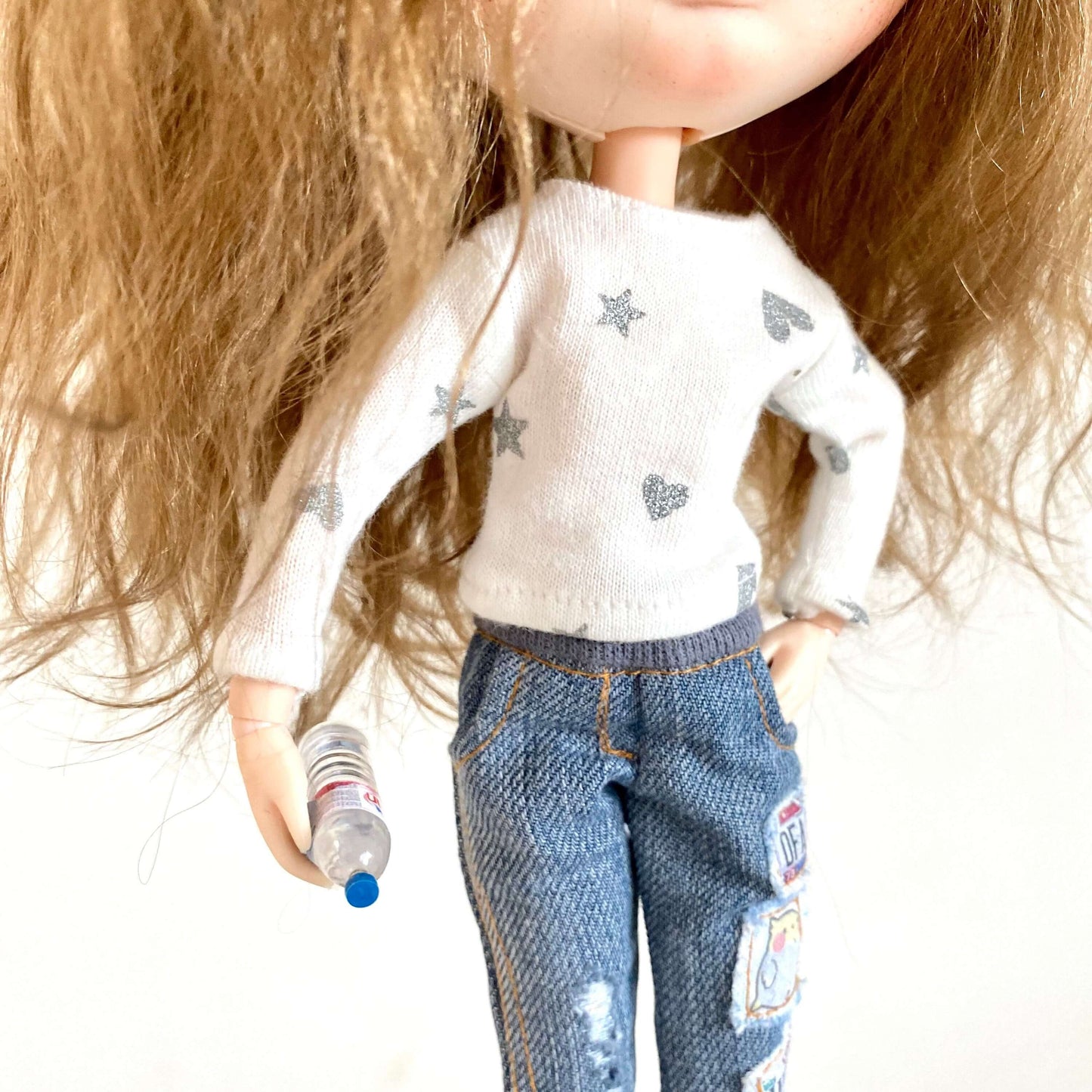 Dollhouse miniature Water bottle 1/6 scale - Blacksparrowuk