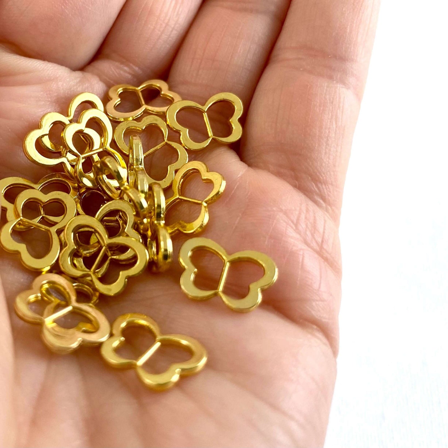 Mini doll buckles 3.5mm Butterfly buckles for doll shoes and bags - Blacksparrowuk