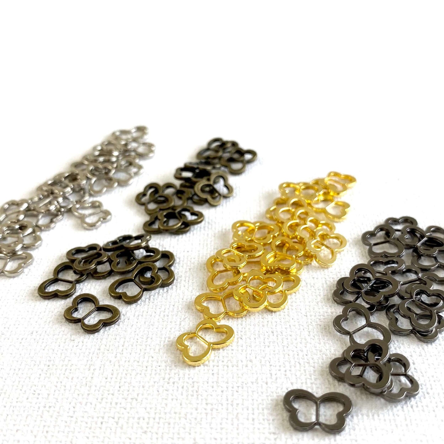 Mini doll buckles 3.5mm Butterfly buckles for doll shoes and bags - Blacksparrowuk