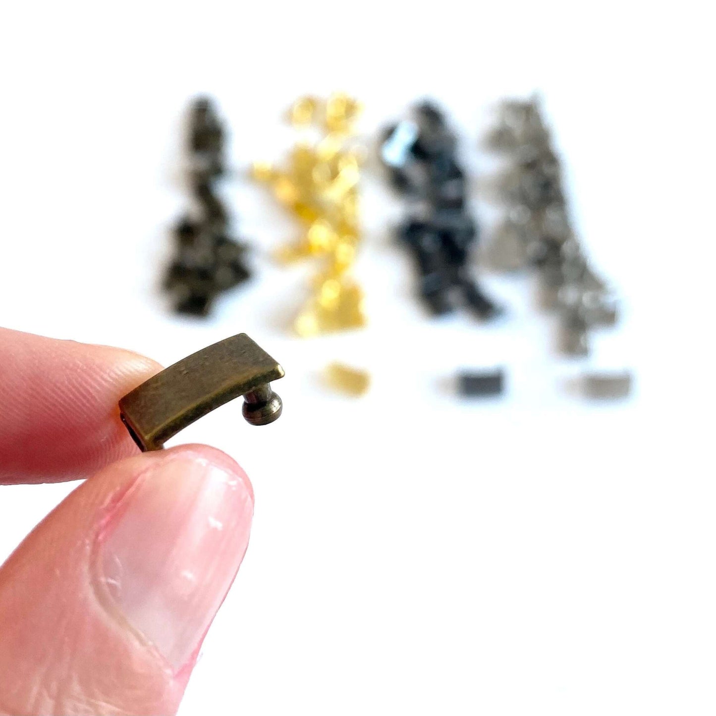 Miniature Metal doll belt buckles 12.5mm - Blacksparrowuk