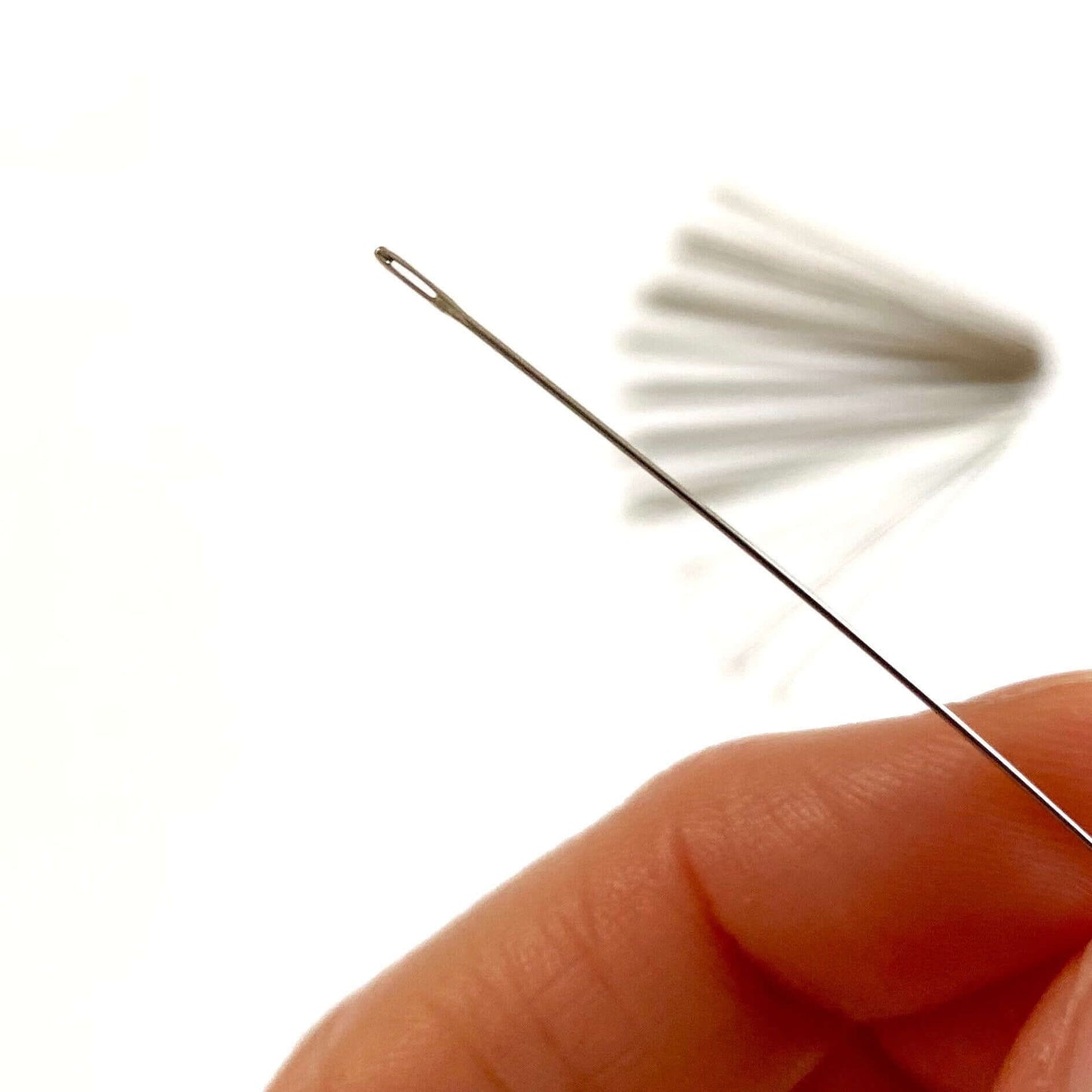 Super skinny sewing Needles 3 pack for sewing 3mm Needle Size 0.45 x 55mm - Blacksparrowuk