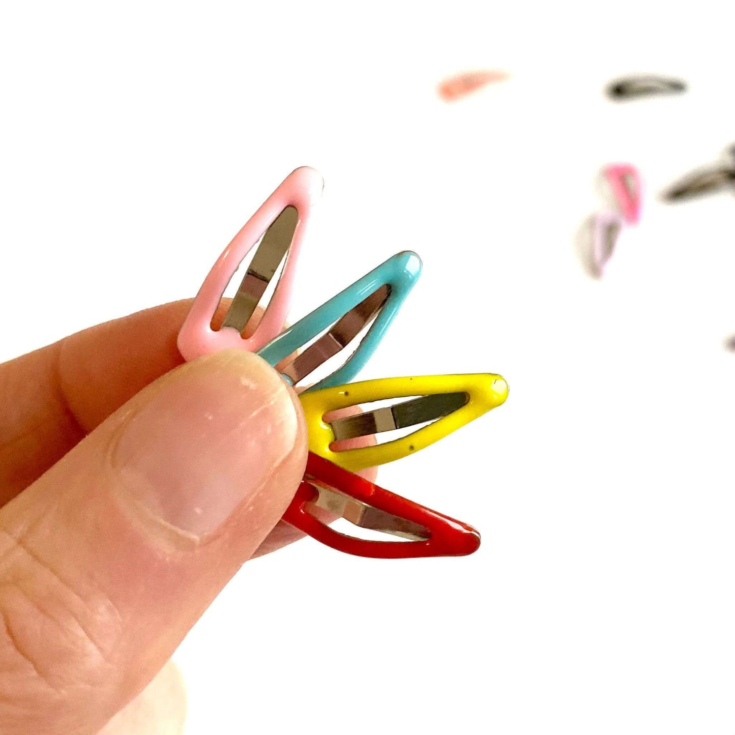Doll hair clips 20mm tiny Blythe hair grips - Blacksparrowuk