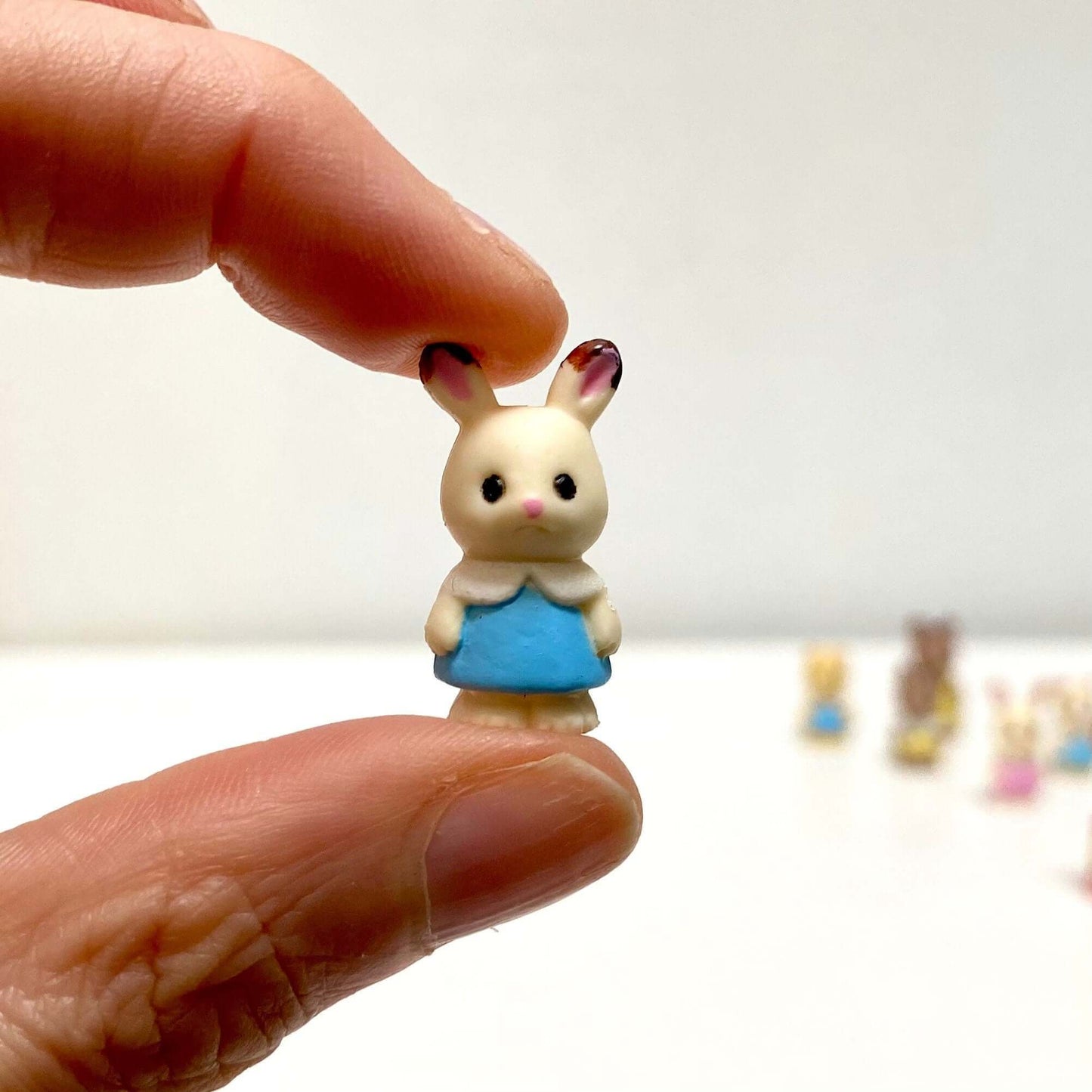 Miniature Sylvanian Family Figures 2-3cm tall Micro animal figurines - Blacksparrowuk