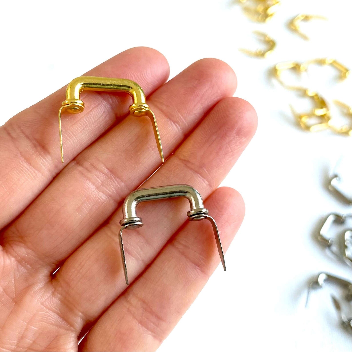 Doll Purse Handbag Hanger Metal 2pcs - Blacksparrowuk