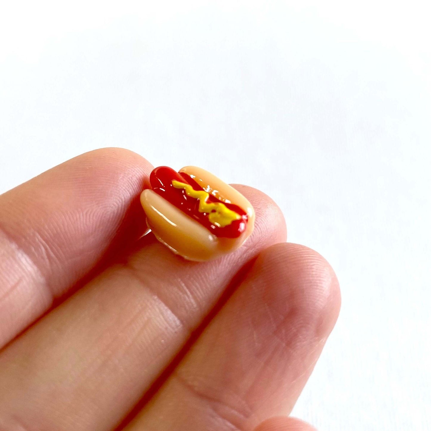 Miniature hotdog 1/12 scale Food decoden - Blacksparrowuk