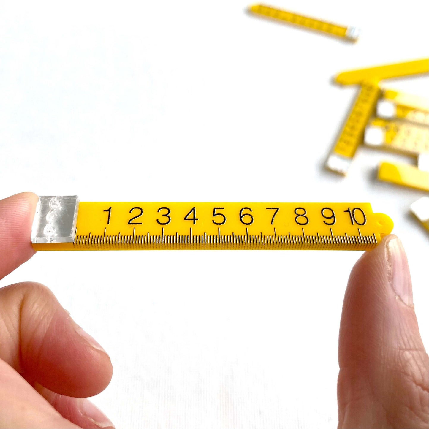 Miniature Ruler Measure 1/6 scale Mini Stationery Utensil - Blacksparrowuk