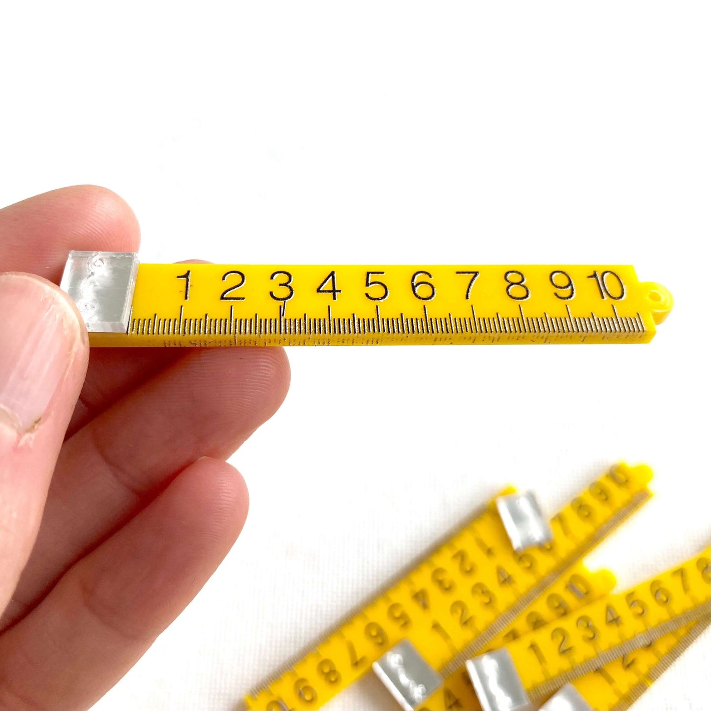 Miniature Ruler Measure 1/6 scale Mini Stationery Utensil - Blacksparrowuk