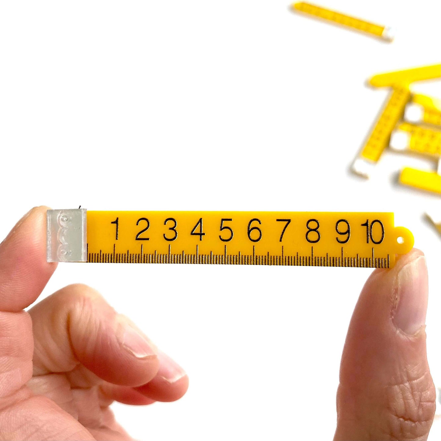 Miniature Ruler Measure 1/6 scale Mini Stationery Utensil - Blacksparrowuk
