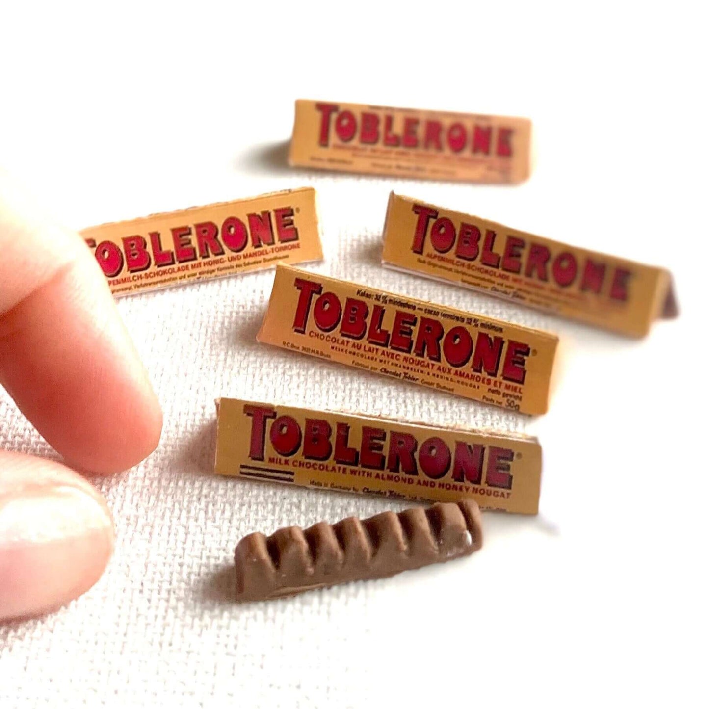 1/6 scale Miniature chocolate bar Resin sweets - Blacksparrowuk