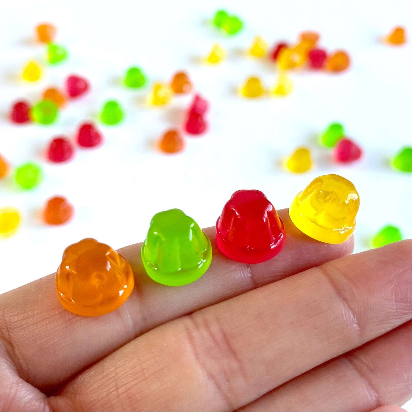 Dollhouse miniature food resin Jelly dessert - Blacksparrowuk