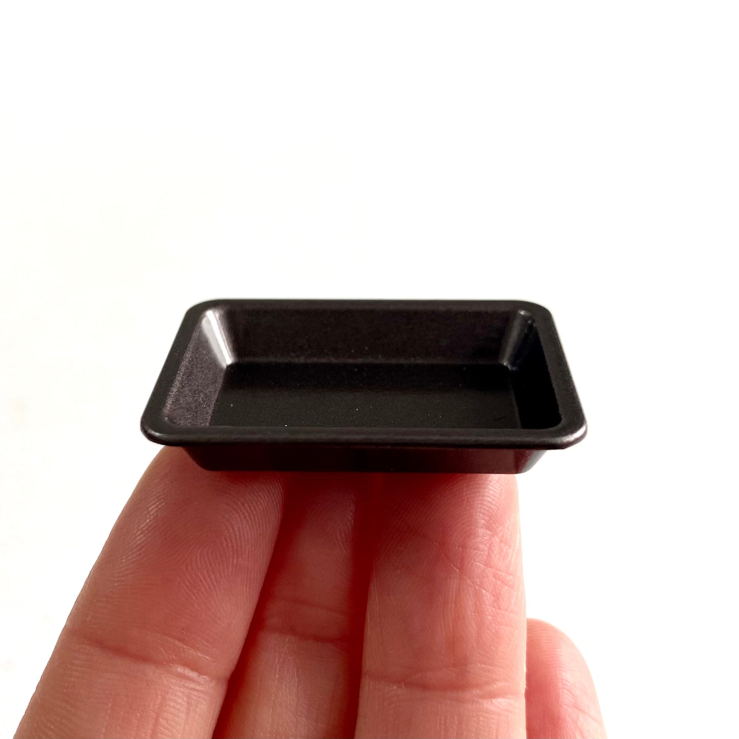 Miniature Baking tray 1/12 scale realistic Play kitchen Metal dolls ovenware - Blacksparrowuk