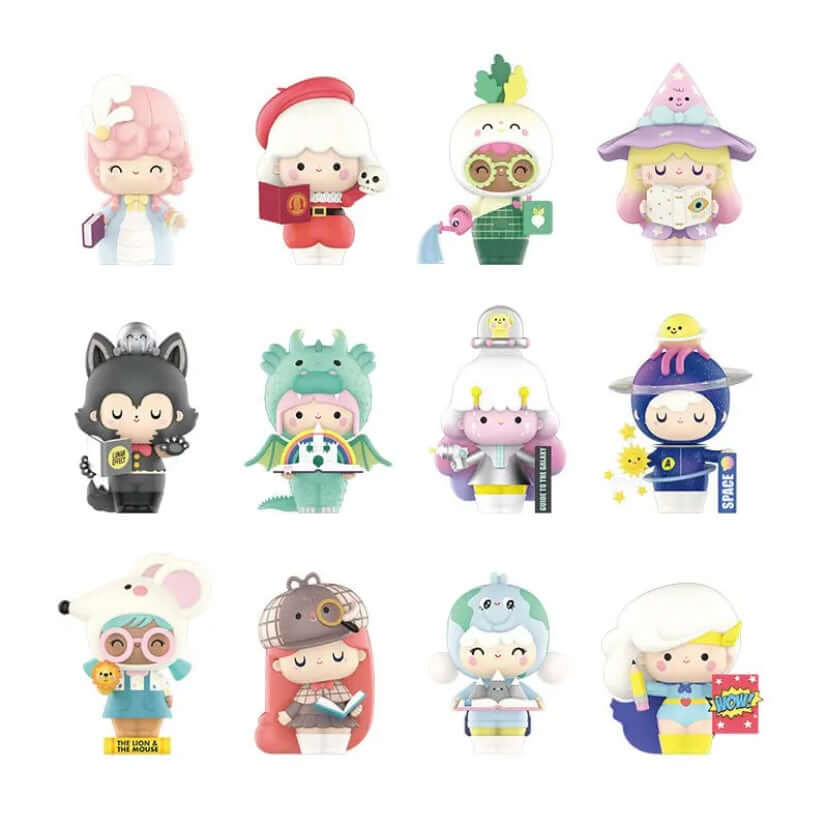 Popmart Momiji Book club series - Blind box - Mystery Mini figure - Surprise collectable figurine - 1 figure - Blacksparrowuk
