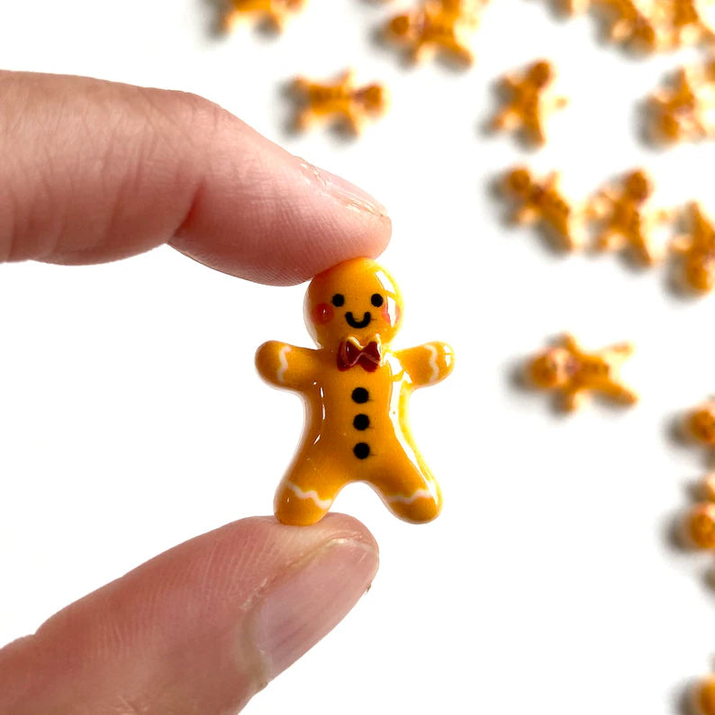 Miniature Christmas Gingerbread men light