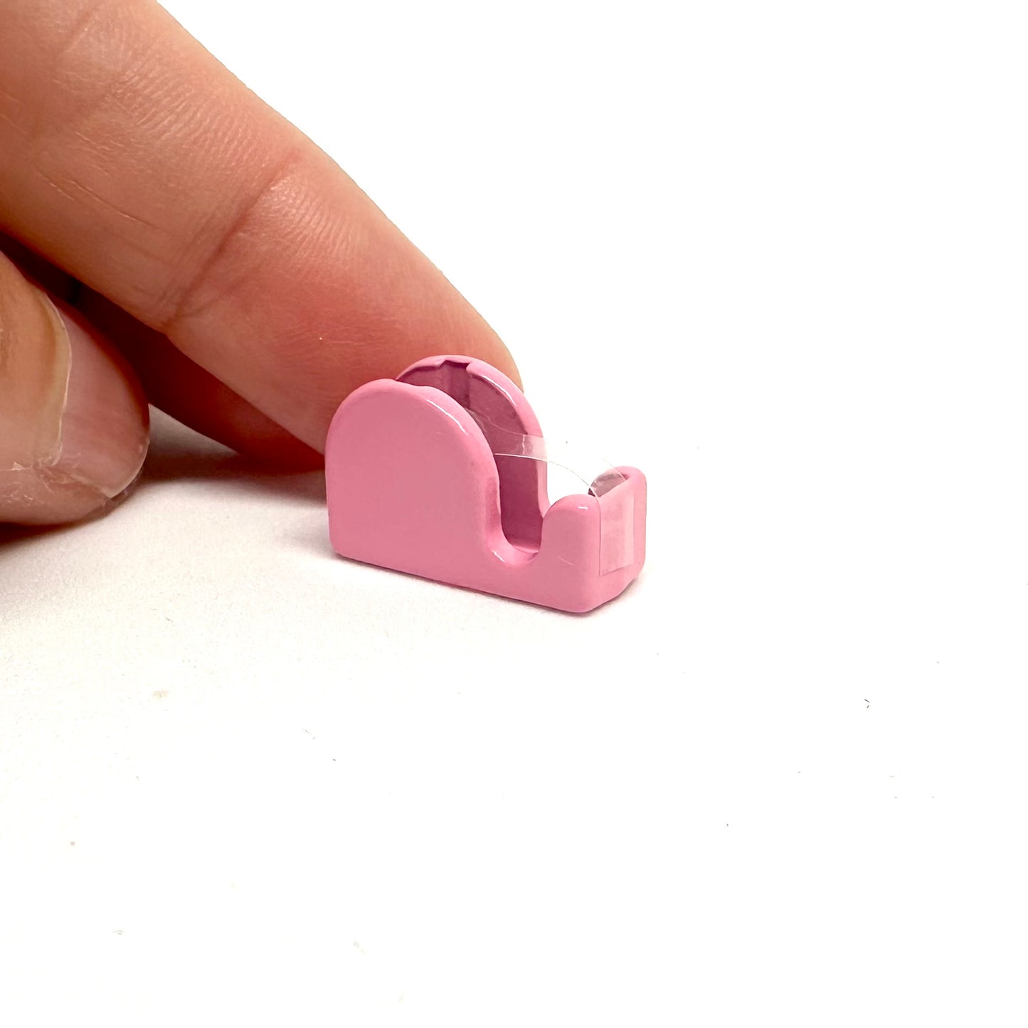 Miniature dollhouse stationery tape dispenser