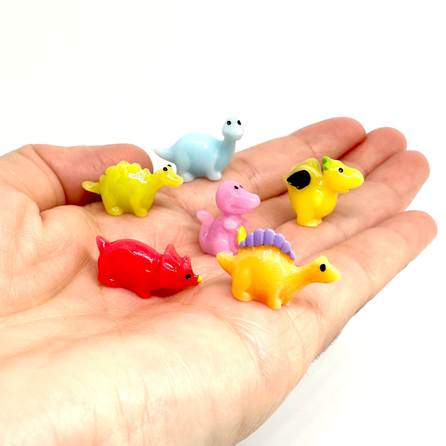 Tiny dinosaur miniature Set of 6