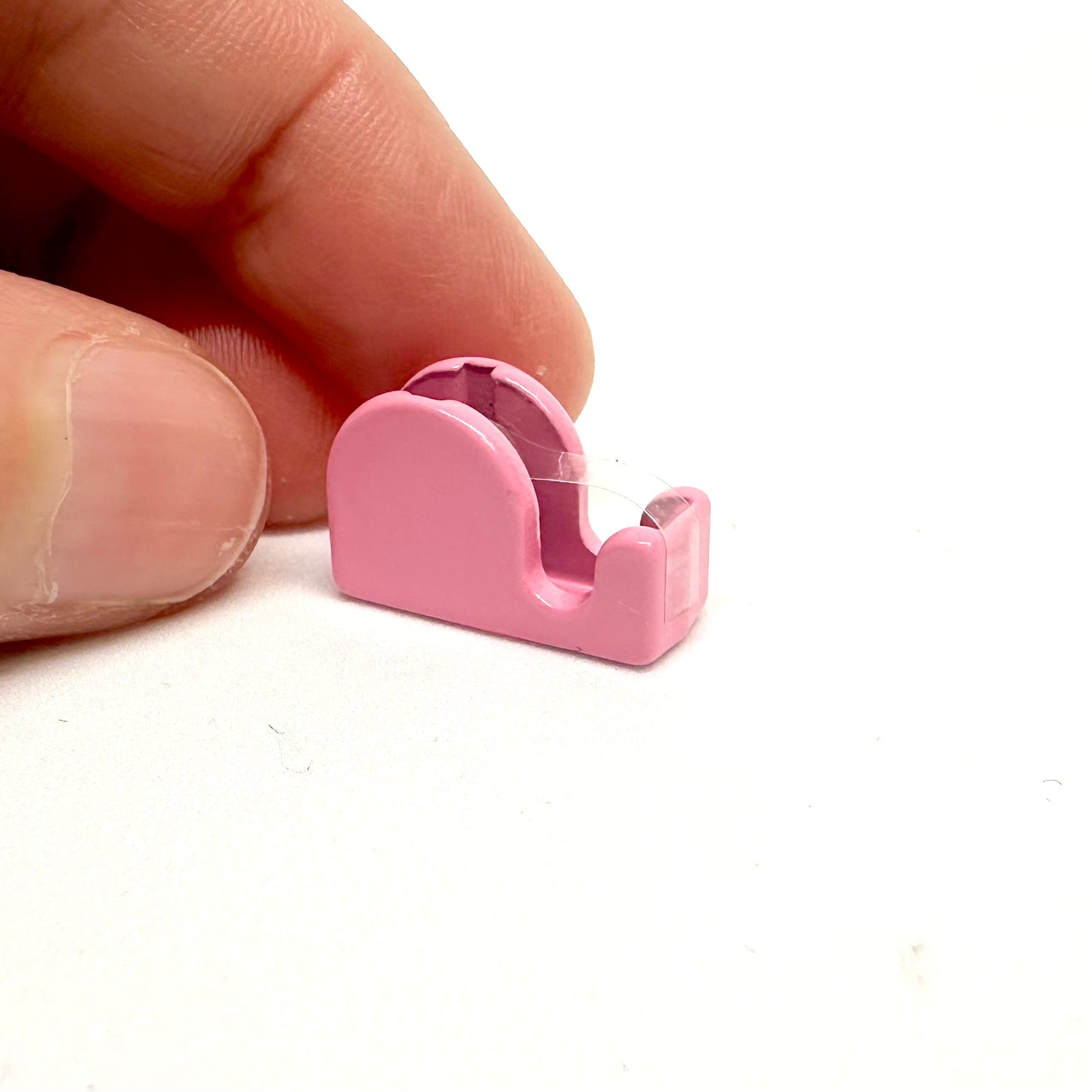 Miniature dollhouse stationery tape dispenser