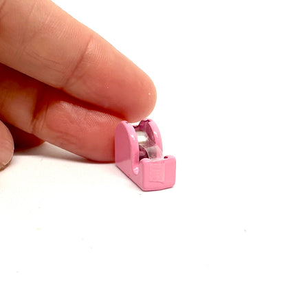 Miniature dollhouse stationery tape dispenser