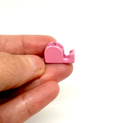 Miniature dollhouse stationery tape dispenser