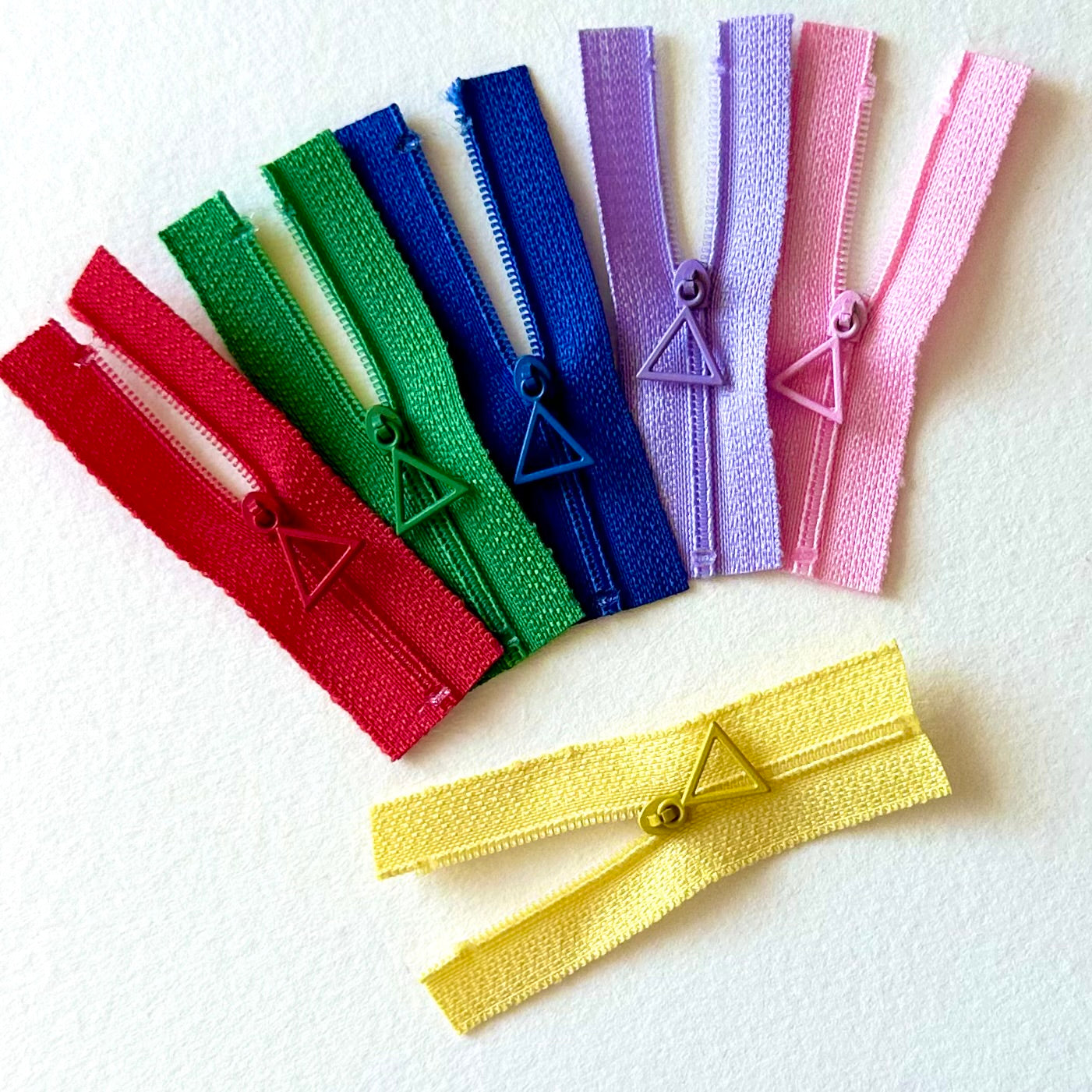 Super tiny zip micro Miniature zippers for Doll clothes 6cm