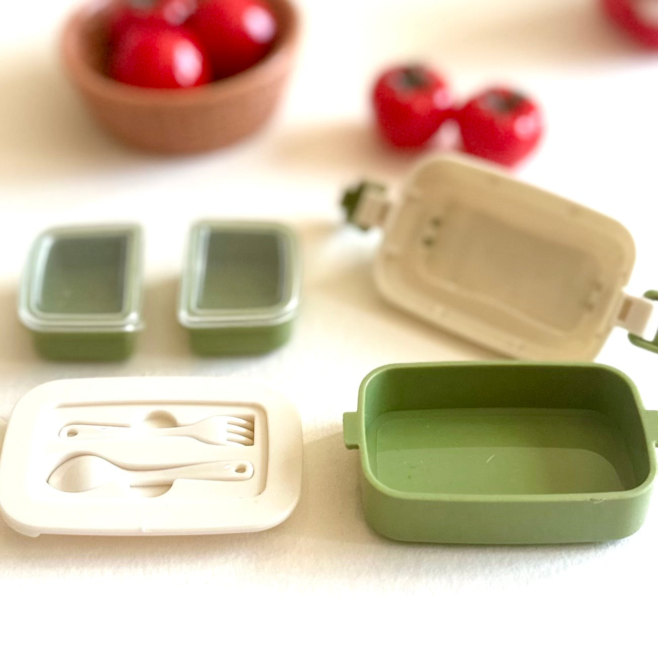 1/6 scale doll lunch box miniature food storage