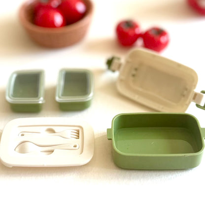 1/6 scale doll lunch box miniature food storage