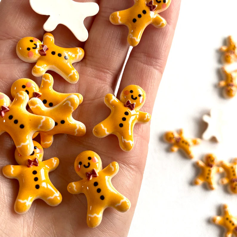 Miniature Christmas Gingerbread men light